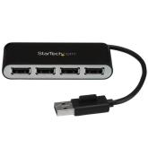 Hub USB Startech ST4200MINI2, 4x USB 2.0, Black