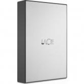 Hard Disk portabil LaCie by Seagate 1TB, USB 3.0, 2.5inch, Moon Silver