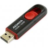 Stick memorie A-Data C008, 32GB, USB 2.0, Black-Red