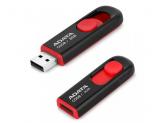 Stick memorie A-Data CLASSIC C008, 4GB, USB 2.0, Black-Red