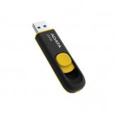 Stick Memorie A-Data UV128 64GB, USB3.1, Black-Yellow