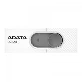 Stick Memorie AData UV220 64GB, USB 2.0, White-Gray