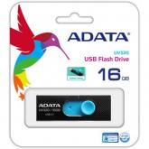 Stick Memorie AData UV320 16GB, USB 3.1, Black-Blue