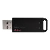 Stick Memorie Kingston DataTraveler 20, 64GB, USB 2.0, Black