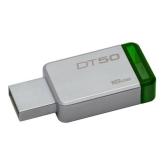 Stick Memorie Kingston DataTraveler 50 16GB, USB3.0, Metal/Green