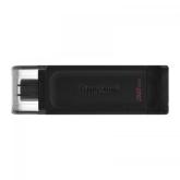 Stick memorie Kingston DataTraveler 70 32GB, USB 3.2 tip-C, Black