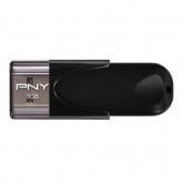 Stick memorie PNY Attache 4 8GB, USB 2.0, Black
