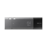 Stick Memorie Samsung DUO Plus 64GB, USB-C/USB 3.1, Black-Grey