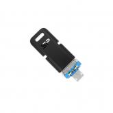 Stick Memorie Silicon Power OTG Mobile C50 128GB, USB 3.1/micro USB/USB type C, Black