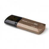 Stick memorie TeamGroup C155 16GB, USB 3.0, Gold