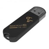 Stick memorie TeamGroup C183 64GB, USB 3.1, Black