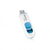 Stick memorie USB A-Data classic C008, 16 GB, alb cu albastru