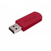Stick memorie Verbatim Mini, 32GB, USB 2.0, Red