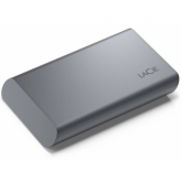 SSD portabil LaCie by Seagate STKH500800, 2TB, USB-C, Gray
