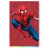 Hard Disk Portabil Seagate Spider-Man Special Edition FireCuda, 2TB, USB 3.0, Red