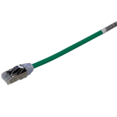 Patch Cord Panduit STP28X3MGR, F/UTP, Cat6a, 3 m, Green