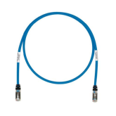 Patch Cord Panduit STP6X0.2MBU, S/FTP, Cat6a, 0.2 m, Blue