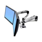 Suport monitor Ergotron LX SIDE-BY-SIDE, 23 - 27inch, Grey