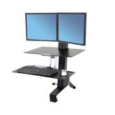 Suport monitor Ergotron WorkFit-S 33-349-200, 24inch, Black