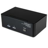 Switch KVM Startech SV231DD2DUA, 2x Dual DVI-I, Black