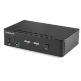 Switch KVM Startech SV231DPU34K, 2x Displayport, Black