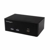 Switch KVM Startech SV231DVGAU2A, 2x Dual VGA, Black