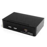 Switch KVM Startech SV231DVIUA, 2x DVI, Black