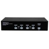 Switch KVM Startech SV431DVIUAHR, 4x DVI-I, Black