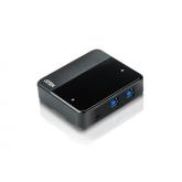 Switch ATEN US234-AT, 4x USB 3.0, 2x USB-B female, Black