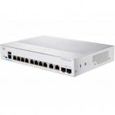Switch Cisco CBS220-8FP-E-2G, 8 porturi