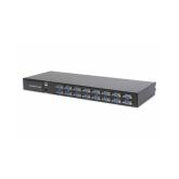 Switch Digitus DS-72214, 16x KVM, Black