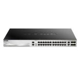 Switch DLink DGS-3130-30TS/SI, 24 porturi