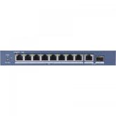 Switch Hikvision DS-3E0510P-E, 8 porturi, PoE