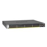 Switch Netgear M4300-52G-POE+ GSM4352PA, 48 porturi, PoE