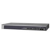 Switch Netgear ProSafe Plus XS708E v2, 8 Porturi