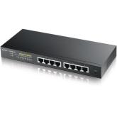 Switch ZyXEL GS1900-8HP, 8 porturi, PoE