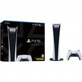 Consola Sony PlayStation 5 Digital Edition, 825GB, White
