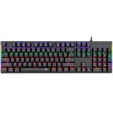 Tastatura T-Dagger Naxos, RGB LED, USB, Black