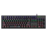 Tastatura mecanica T-Dagger Bermuda, RGB LED, USB, Black