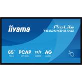 Display Interactiv Iiyama Seria T29AS-B1AG ProLite T6529AS-B1AG, 65 inch, 3840 x 2160 pixeli, Black