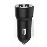 Incarcator auto Gembird TA-UC-2A15-CAR-01, 2 x USB-A, 12 W, Black