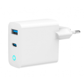 Incarcator retea Gembird TA-UC-PDQC30L-W-01, 2x USB-A, 1x USB-C, 2.1A, White