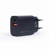 Incarcator retea Gembird TA-UQC3-03, 1x USB-C, 18W, Black