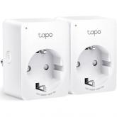 Priza inteligenta TP-Link Tapo P110, White, 2 bucati