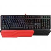 Tastatura A4tech Bloody B975 Libra Brown Switch RGB LED, USB, Black-Red