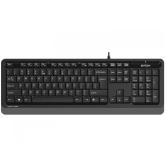 Tastatura A4Tech FStyler FK10, USB, Black-Grey