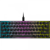 Tastatura Corsair K65 RGB MINI, RGB LED, USB, Black