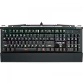 Tastatura Gamdias Hermes M2 Optical Blue Mecanica, RGB LED, USB, Black-Silver