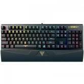 Tastatura Gamdias HERMES P1 Gamdias Brown, RGB LED, USB, Black