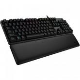 Tastatura Gaming Logitech G513 Carbon Romer-G Tactile Mecanica, RGB LED, USB, Carbon 
